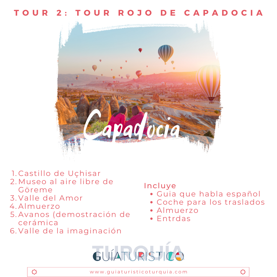 TOUR 2 TOUR ROJO EN CAPADOCIA 1